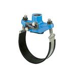 Hawle anboringsbøjle med spærre 159-186 mm x 2´´. PN16. Duktiljern