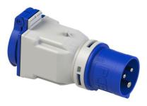 Adapter cee 230v/3 polet 16a - schuko 16a