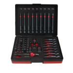 Tecos heavy duty impact bitssæt t-b042 42 dele
