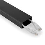 sort aluminium mm 25 kabel p tykkelse maksimal stk 1 kanal management kabel