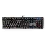 gaming m 50 1 strmkabellngde drevet usb layout nd qwerty led taster mekaniske type-a usb keyboard gaming wired nedis