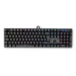 gaming m 50 1 strmkabellngde drevet usb layout de tysk led taster mekaniske type-a usb keyboard gaming wired nedis