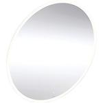 aluminium cm ø90 lys med spejl round option geberit