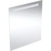 aluminium cm 70 x 60 lys med spejl square basic option geberit