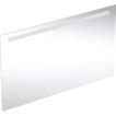aluminium cm 70 x 120 lys med spejl square basic option geberit