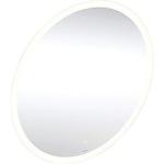 aluminium cm ø60 lys med spejl round option geberit