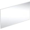 aluminium cm 70 x 120 lys med spejl square plus option geberit