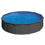 grey anthracite cm 120 x 550 round pool basic fun swim