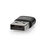 box sort nikkelplateret runde mbps 480 hun usb-c han usb-a 0 2 usb adapter usb-a