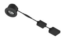 38 504lm 927 7w rund sort supreme 50 diospot