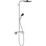 krom 400 select showertablet med ecosmart 1jet 260 showerpipe s pulsify hansgrohe