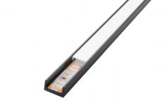 slim bygget p profil sort 8m 1 stripline