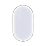 mat hvid cm 105x60 lysstyring med moon rammespejl dansani