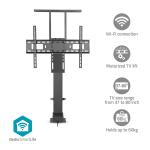 sort stl abs fjernstyret cm 158 - 68 lfteomrde skabsdesign indbygget kg 60 vgt maksimal 80 - 37 stand tv motoriseret