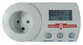 Spar-o-meter - Energimåler Uden Jord T/stikkontakt
