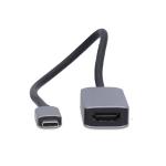 box sort pvc nikkelplateret runde m 20 0 60hz 8k -udgang hdmi han usb-c 1 gen 2 3 usb adapter usb-c