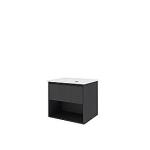 hylde ben 1 skuffe 1 eg sort 61x46 t bels m proline sanibell