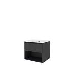 hylde ben 1 skuffe 1 eg sort 61x46 t bels m proline sanibell