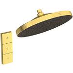 gold brushed mm 300x300x93 hovedbruser solos idealrain standard ideal