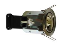 led 5w max rund st�l b�rstet blank gu10 diospot