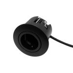 sort mat rs udend inden- gu10 indbygningsspot 88mm 0 2 install quick luna products scan