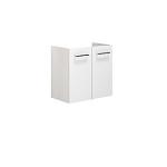 mat hvid glat cm 6x60x35 57 skuffer 2 med vaskeskab mido dansani