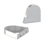 stk 2 krom endestykke spejlarmatur linear ledvance