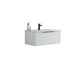 mat hvid stribet vask amber skuffe 1 classic 81cm belpakke m mido dansani