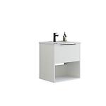 mat hvid stribet vask amber skuffe 1 classic 61cm belpakke m mido dansani