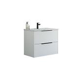 mat hvid glat vask amber skuffer 2 classic 81cm belpakke m mido dansani