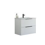 mat hvid stribet vask amber skuffer 2 classic 81cm belpakke m mido dansani