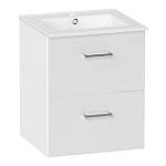 cm 60 skuffer 2 med hvid l st i vaskeskab skandi kriss