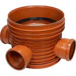 gr 90 b till v og b genneml lige t3 600-250mm nd rense-inspektionsbr pp pipelife