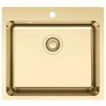 messing pvd hanehul med 550x500mm kkenvask k 550 la lavabo