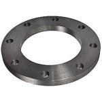 Plan flange 88,9mm. 8 bolthuller. PN10. DIN 2576B kval. S235JRG2