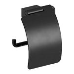overflade sort mat cover med toiletrulleholder zen damixa