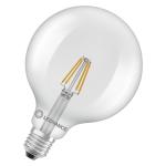 e27 40w 827 4w 3 470lm filament 125 globe led ledvance