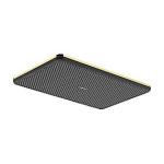 pvd guld-optik pol 1jet 340 210 hovedbruser q alive raindance hansgrohe