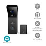 sort nattesyn gelsessensor bev med ip44 inkluderet ikke microsd mulighed storage cloud 1296p hd full 3mp batteri wi-fi rtelefon d video smartlife nedis
