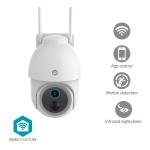 hvid nattesyn gelsessensor bev med dc v 5 inkluderet ikke microsd mulighed storage cloud ned m 3 batteritid maks ip65 tilt pan 1296p hd full 3mp spotlight wi-fi rskamera udend smartlife
