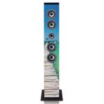 sd-afspiller og usb fm-radio pll bluetooth med speakertower ices