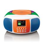 rn b til farver glade lcd-farvedisplay stort og cd-afspiller bluetooth med fm-radio dab rbar b lenco