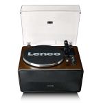 walnut reception bluetooth and built-in speakers 4 with turntable lenco
