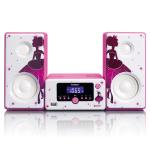 princess aux-in usb radio fm bluetooth clock alarm set micro lenco