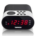 hvid radio clock lenco