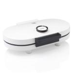 hvid hjerteformet dobbelt vaffeljern trebs