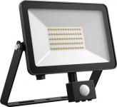 sort pir 3000k 5500lm 50w floodlight fox