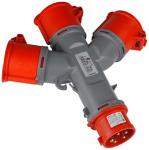 ip44 16a 400v 3x416-6 416-6 cee forgreningsled