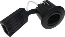 h63mm gu10 sort mat �75 rund install quick