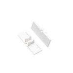 stk 2 hvid hul med back10 endestykke dioflex